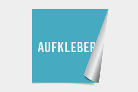 Aufkleber 148x148mm